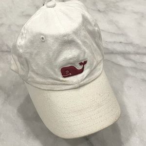 White Vineyard Vines baseball hat with Alabama A logo